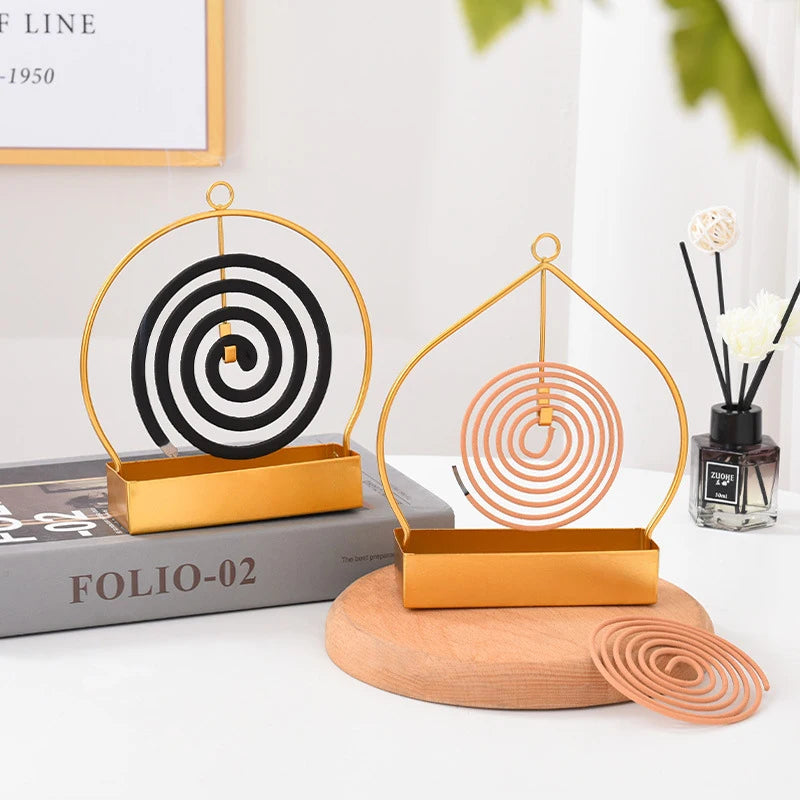 Iron Coil Incense Burner Holder Rack – Home & Patio Incense Burner Holder Richie's