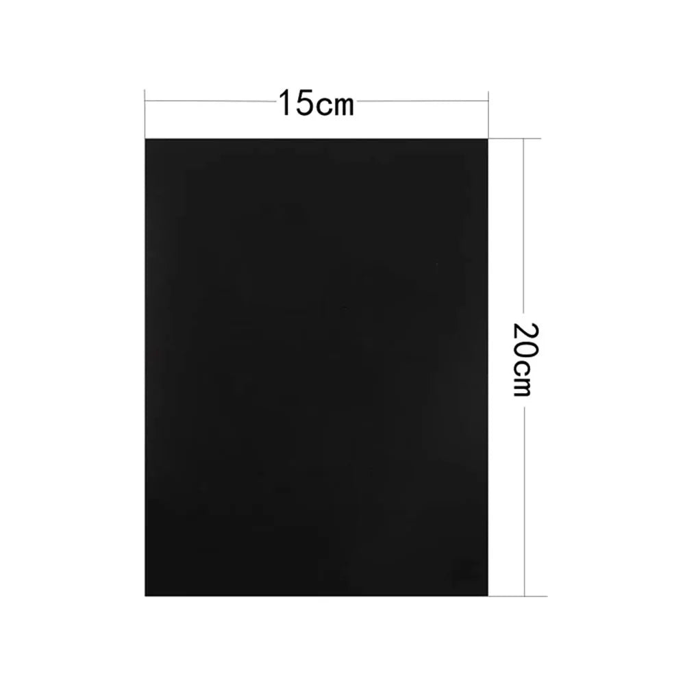 15x20cm Self-Adhesive Waterproof Down Jacket Repair Patch Fabric Repair Patch Richie's Black