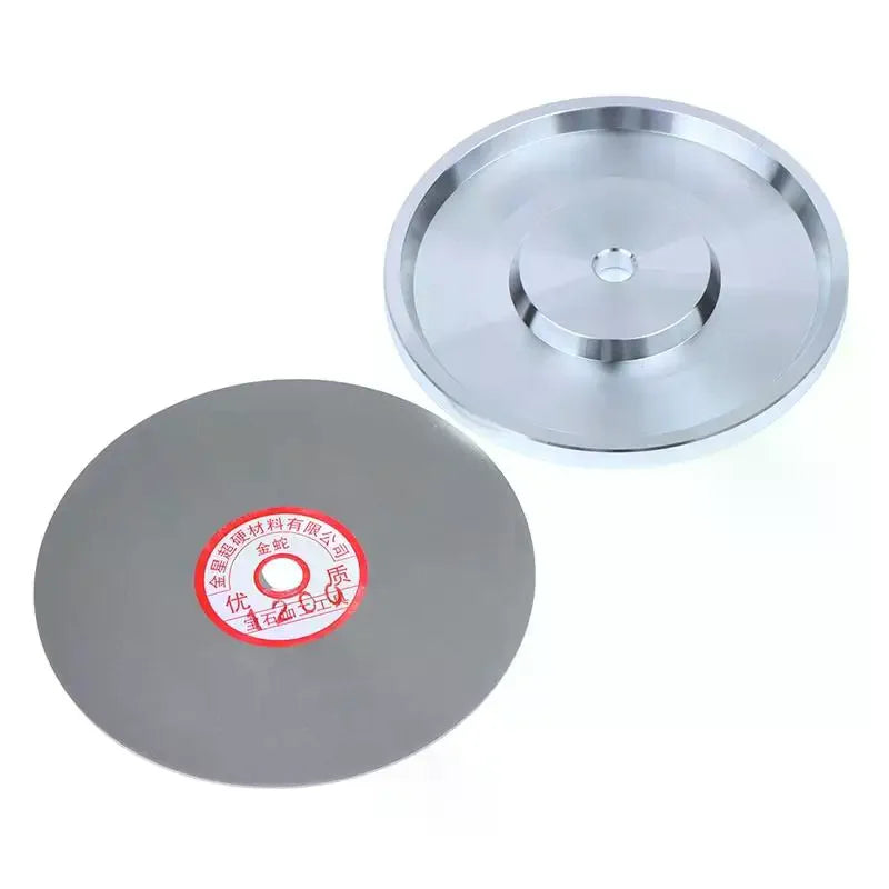 6 Inch Aluminum Master Lap Polishing Plate Diamond Grinding Base Grinding Polishing Plate Richie's