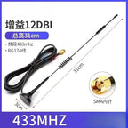 315–470MHz SMA Male LoRa Omnidirectional Antenna 12dBi High Gain LoRa Antenna Richie's 433MHZ 31CM 3M