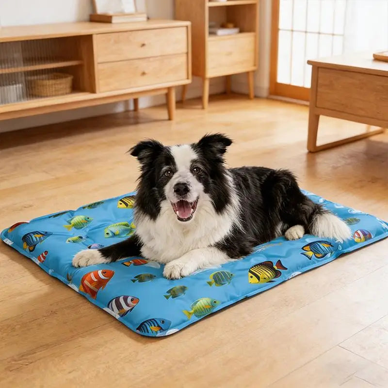 Self-Cooling Gel Mat for Dogs & Cats – 3 Sizes, Non-Toxic Pet Cooling Mat Richie's