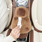 Cute Capybara Plush Tissue Box Cover – Car & Desk Holder Plush Tissue Holder Richie's