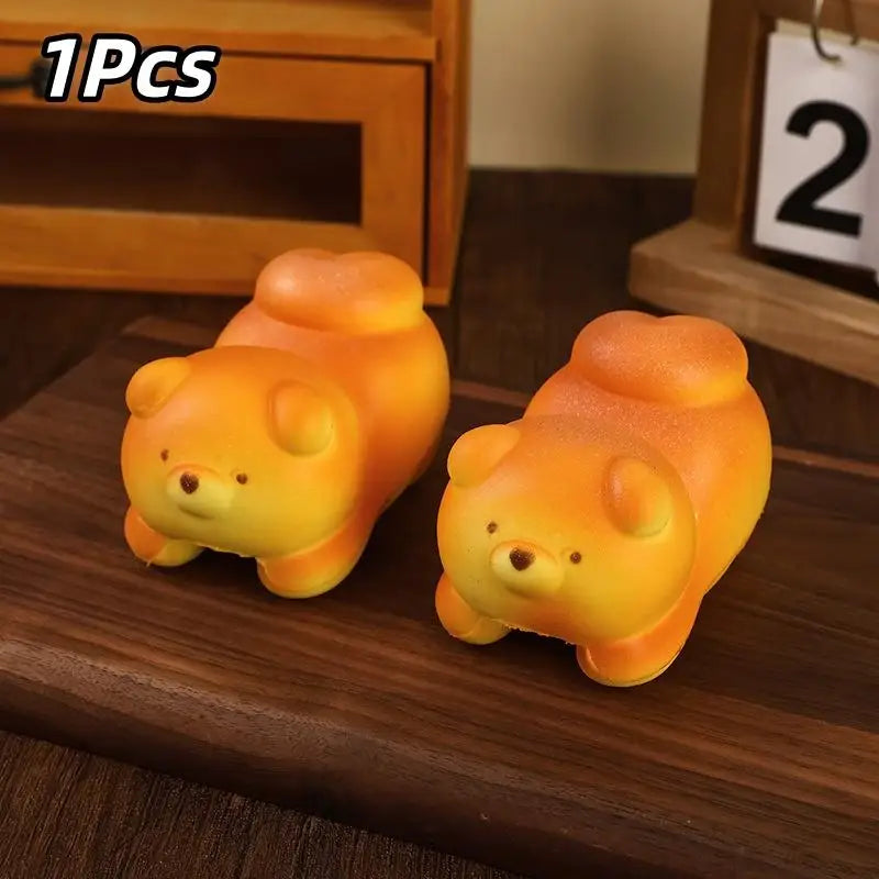 Slow Rising Squeeze Toast Toy – Soft Sensory Fidget Toy Sensory Fidget Toy Richie's A1-1pc