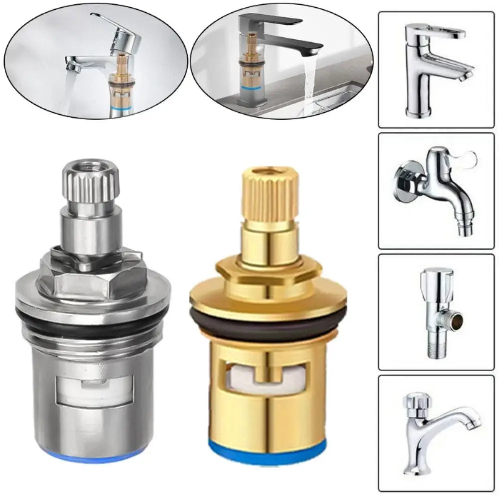 Universal Stainless Steel Faucet Valve Core – Tap Cartridge Faucet Valve Cartridge Richie's