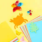 60-Sheet A4 Multicolor Craft Paper Set – 10 Vibrant Colors Multicolor Craft Paper Richie's