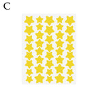 40pcs Star-Shaped Hydrocolloid Pimple Patches – Colorful Cover Pimple Patches Richie's yellow 40pcs