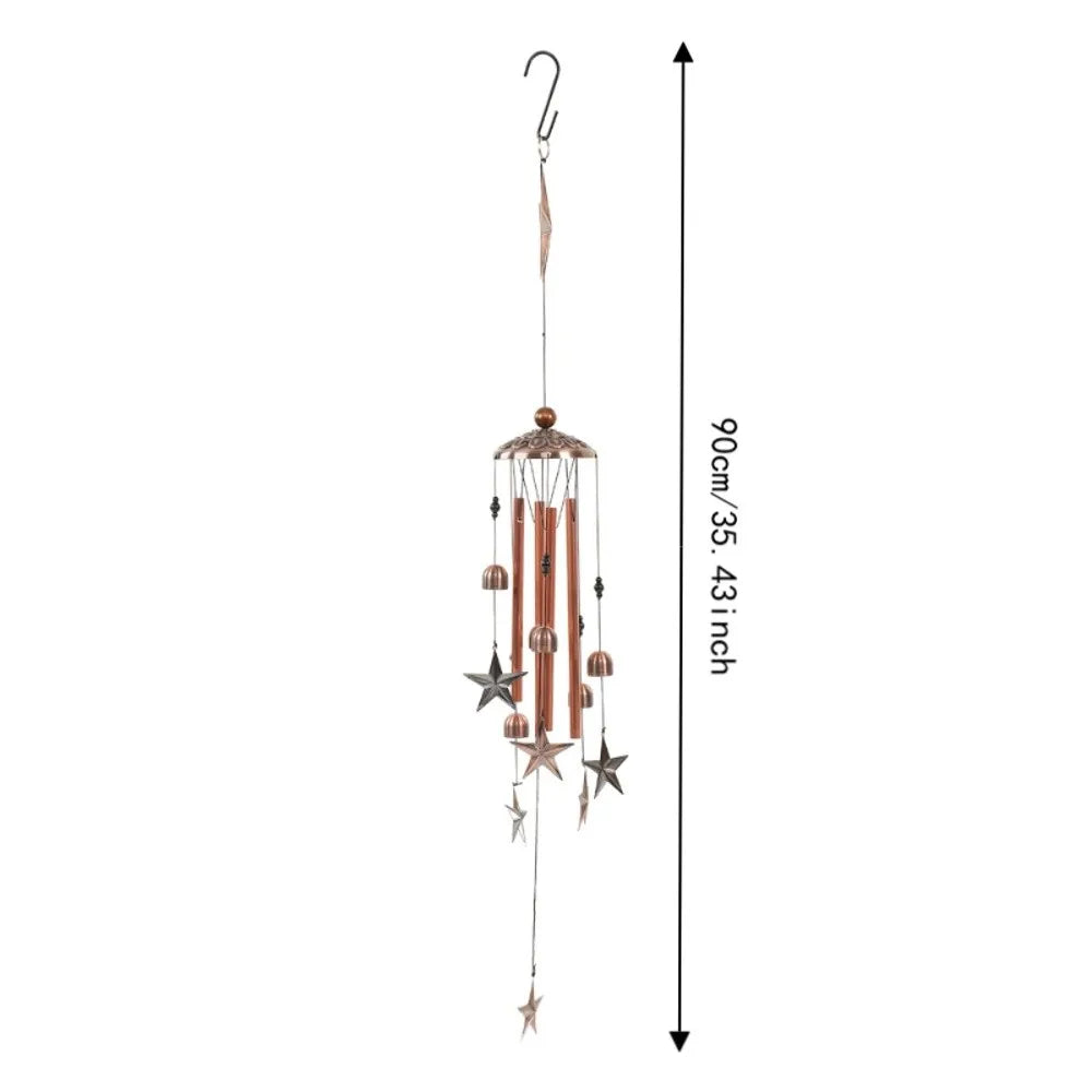 Handmade Metal Star Wind Chimes – Outdoor Garden Bell Decor Outdoor Wind Chimes Richie's