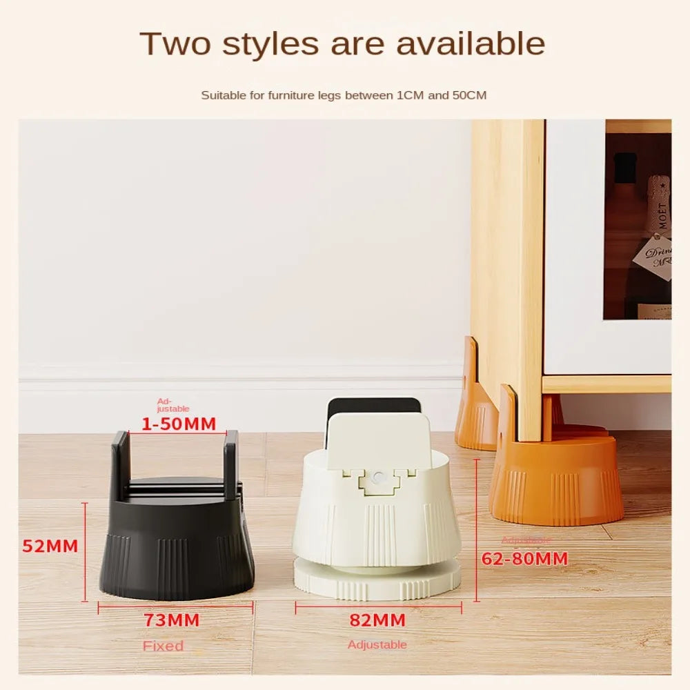 Non-Slip Furniture Risers & Shock Mute Mats – Adjustable Height Furniture Risers Richie's
