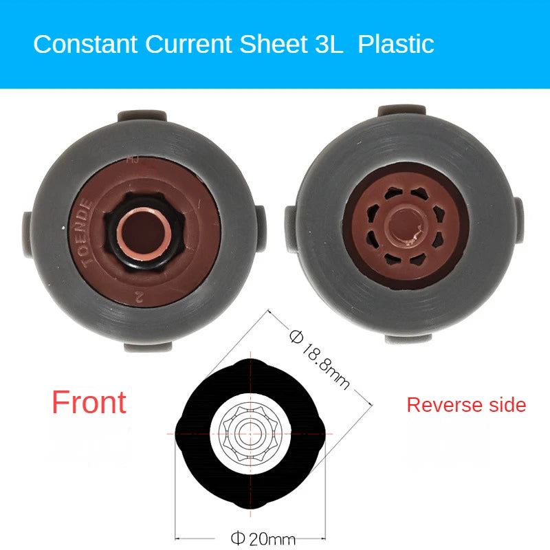 DN15 Flow Limiting Water Saving Disc for Shower & Faucet Flow Limiting Disc Richie's 3L galvanostat