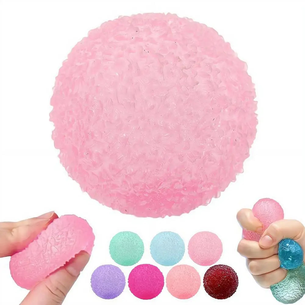 Textured Sensory Fidget Ball – Soft Memory Gel Squeeze Toy Sensory Fidget Toy Richie's