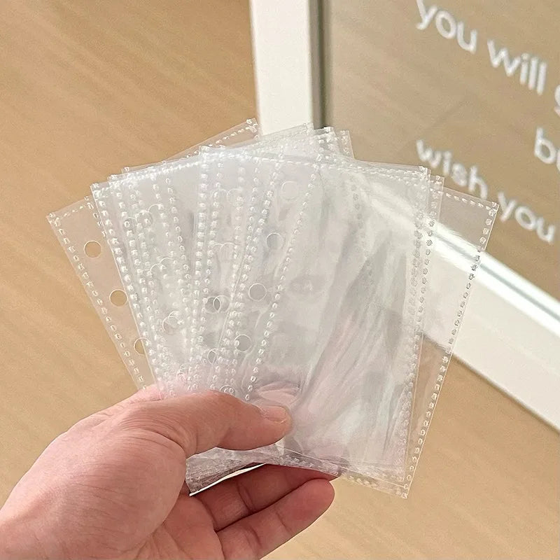 3-Inch DIY Photocard Binder Loose Leaf Collect Book – 10 Pcs Photocard Binder Album Richie's 10PCS-Style A