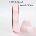 2.5cm Double-Sided Satin Ribbon – DIY Bows & Gift Wrapping Satin Craft Ribbon Richie's