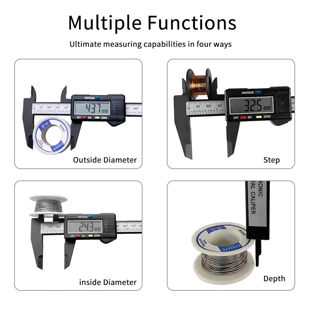 Digital Caliper 100mm/150mm | Precision Measuring Tool Digital Caliper Richie's