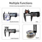 Digital Vernier Caliper 150mm 100mm LCD Measuring Tool Digital Caliper Richie's