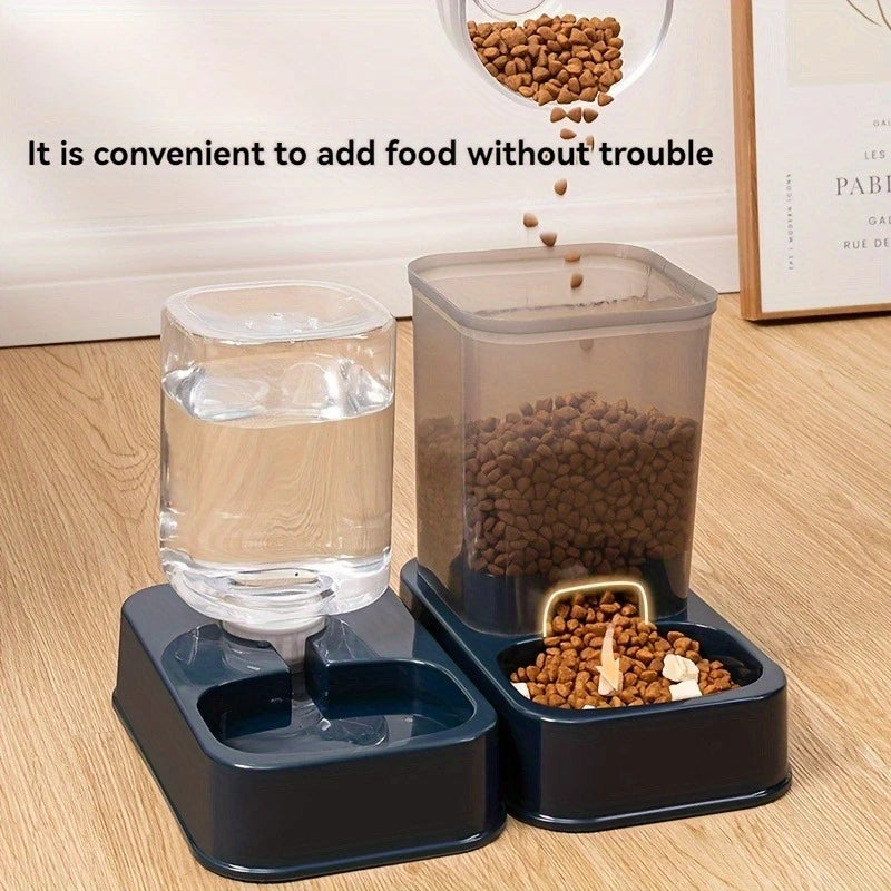 Automatic Pet Feeder & Water Dispenser Set – Cats & Dogs Automatic Pet Feeder Richie's