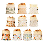 Reusable Beeswax Bread Bag – Large Sourdough Storage Bag Bread Storage Bag Richie's