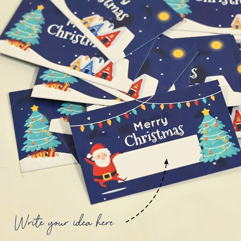 50-Pack Christmas Scratch Cards – Santa Holiday Party Favors Holiday Scratch Cards Richie's