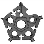 23-in-1 Snowflake Multi-Tool EDC Stainless Steel Wrench Screwdriver EDC Multi-Tool Richie's B