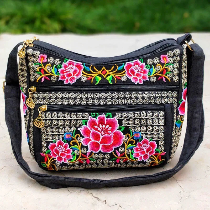Yunnan Ethnic Embroidered Crossbody Shoulder Bag for Women Embroidered Crossbody Bag Richie's style7