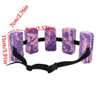 Kids Adjustable Swim Belt – Flotation Trainer for Pool & Beach Swim Training Belt Richie's Purple