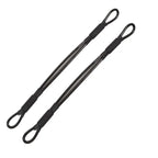 Stainless Steel Motorcycle Helmet Anti-Theft Security Cable Helmet Security Cable Richie's 2Pcs