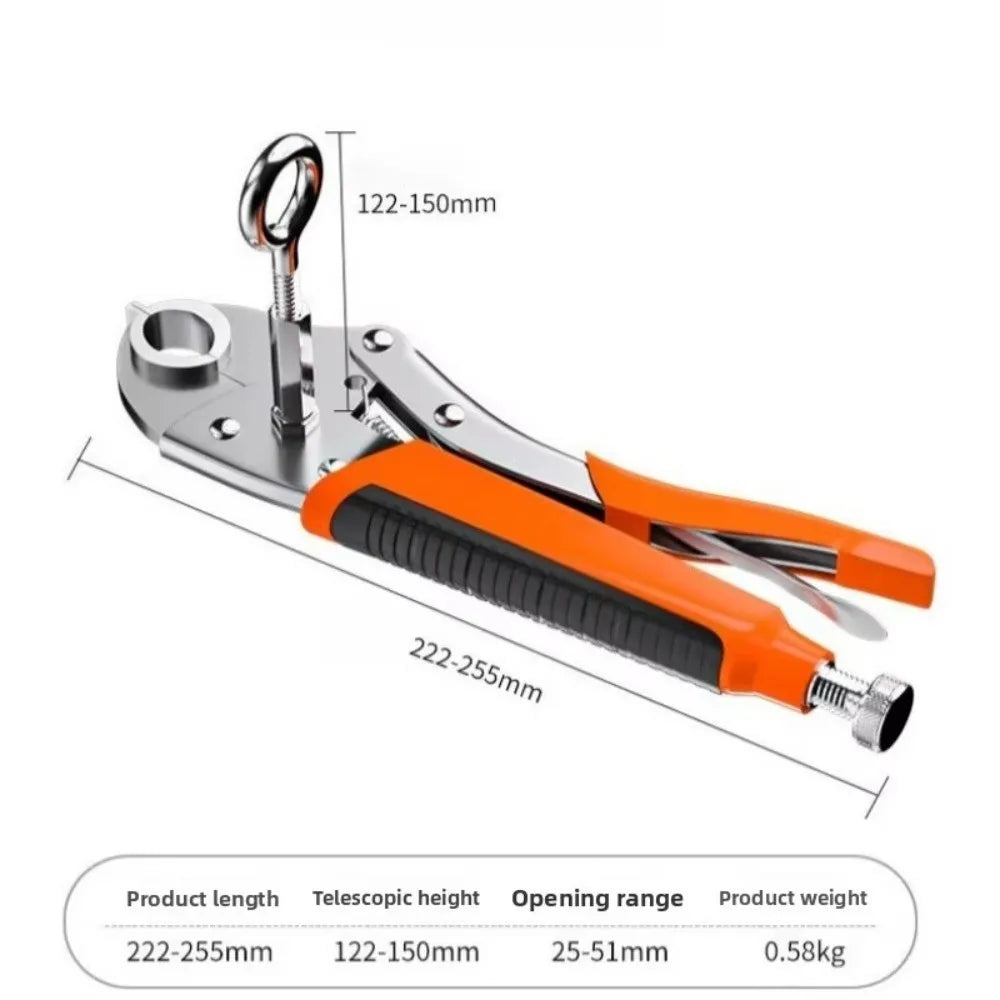 Adjustable Floor Heating Pipe Removal Pliers | Radiant System Pipe Removal Pliers Richie's