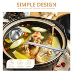Stainless Steel Soup Ladle with Long Handle & Hanging Hook Soup Ladle Richie's