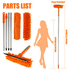 Window Cleaning Squeegee Kit with 72" Extension Handle & 2 Pads Window Cleaning Squeegee Richie's