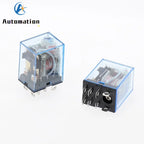 LY2NJ HH62P Electromagnetic Relay 10A 8-Pin DPDT LED Electromagnetic Relay Richie's