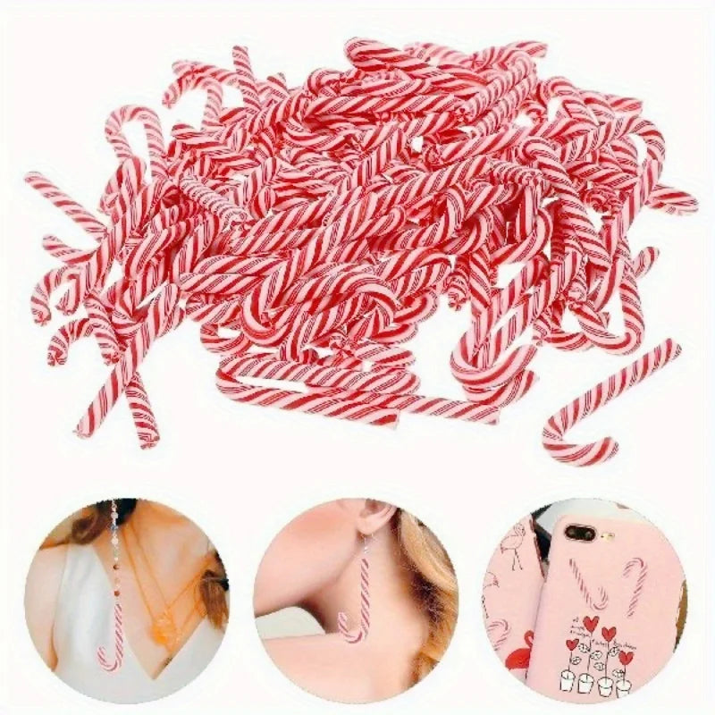 Christmas Candy Cane Decoration Set – Polymer Clay DIY Craft Christmas Decoration Set Richie's