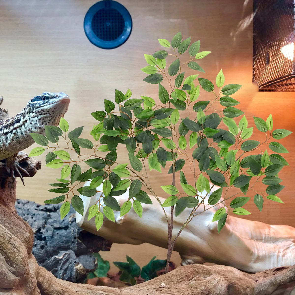 Hanging Reptile Terrarium Fake Plant 12" Lizard Gecko Décor Terrarium Plant Decor Richie's Default Title