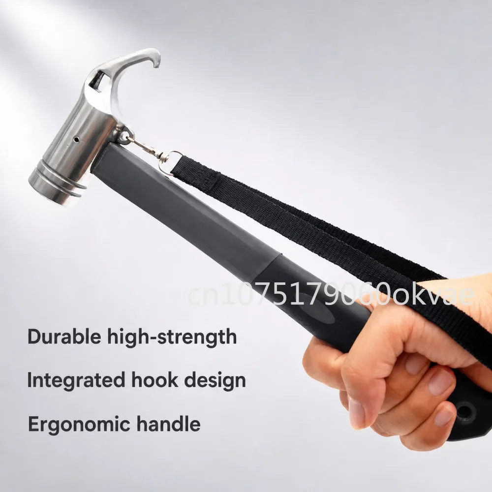 Multifunctional Camping Tent Hammer & Steel Stake Puller Camping Hammer Richie's