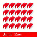 Red Santa Hats 10/20 Pack – Adult Christmas Party Set Christmas Santa Hat Set Richie's as shown Small 20pcs