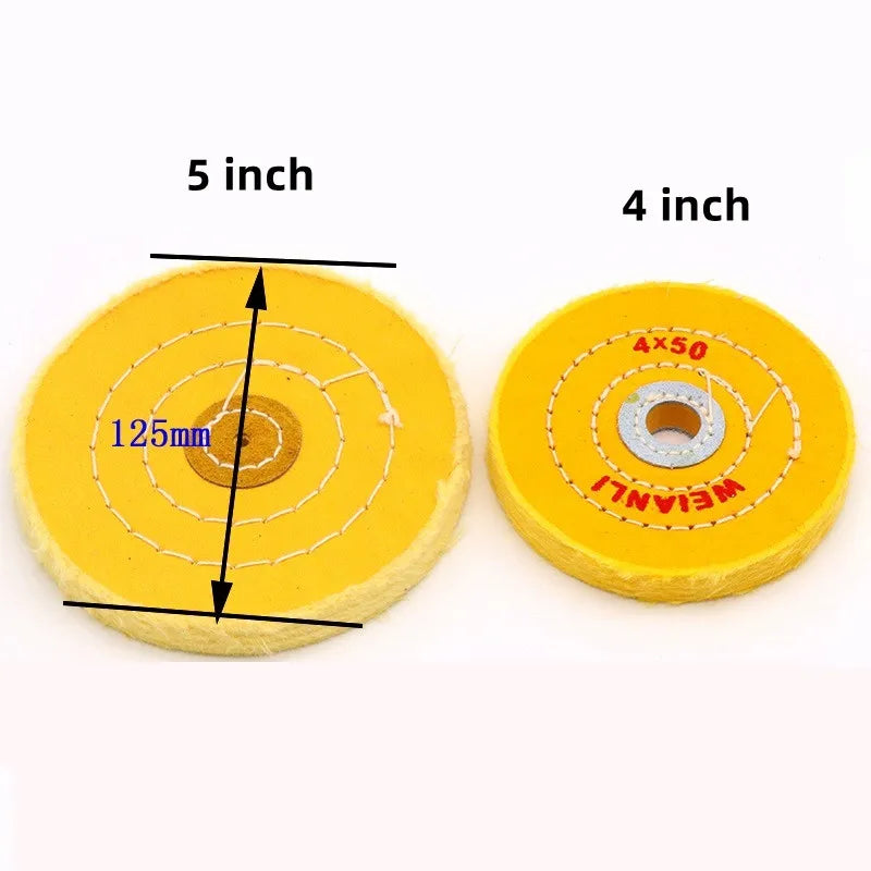 Cotton Buffing Wheel 2–8 Inch Jewelry Mirror Polishing Wheel Buffing Polishing Wheel Richie's