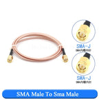 RF Coax Extension Cable BNC SMA MMCX SMB RG316 Adapter Coaxial RF Cable Richie's