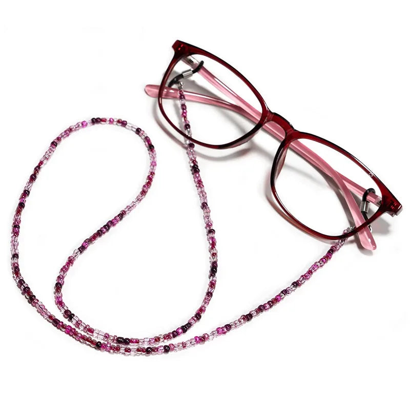 Handmade Beaded Glasses Chain – Non-Slip Unisex Eyeglass Lanyard Eyeglass Chain Lanyard Richie's