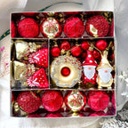 60-Piece Red & Gold Christmas Ornament Set | Tree Decorations Christmas Ornament Set Richie's Red Other