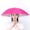 Hands-Free Head Umbrella Hat – Foldable UV & Rain Shield Head Umbrella Hat Richie's A1