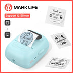 Marklife P50 Bluetooth Thermal Label Printer 12–50mm Thermal Label Printer Richie's