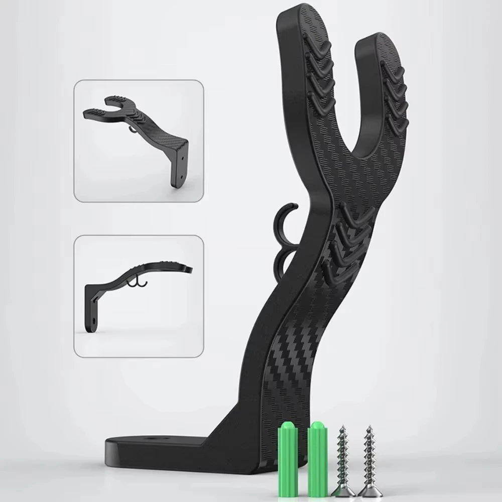 Wall Mount Helmet Hook Rack – Multipurpose Jacket & Bag Hanger Wall Mount Hook Rack Richie's