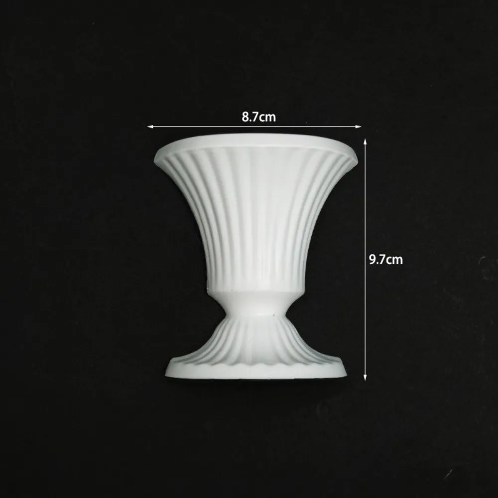 French Hand-Painted Half Wall Vase – DIY Flower Pot Décor Decorative Wall Vase Richie's Style E