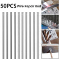 50 Pcs Low Temp Aluminum Brazing Rods 13 Inch Welding Wire Aluminum Brazing Rods Richie's 50pcs