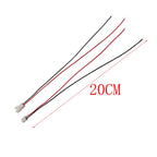 JST XH 2.54mm 2-Pin Male Female Wire Connector 20cm 26AWG Wire Cable Connector Richie's