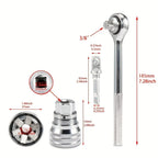 Adjustable Universal Socket Wrench 10–19mm | 3/8" Drive Socket Wrench Richie's