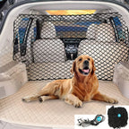 Pet Car Barrier Net – Foldable Dog Car Safety Fence & Hooks Dog Car Barrier Richie's