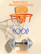 Kids Indoor Basketball Stand Set – Punch-Free + Silent Ball Kids Basketball Set Richie's
