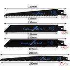 4pc Reciprocating Saw Blades – Wood, Metal & Pipe Cutting Set Reciprocating Saw Blades Richie's