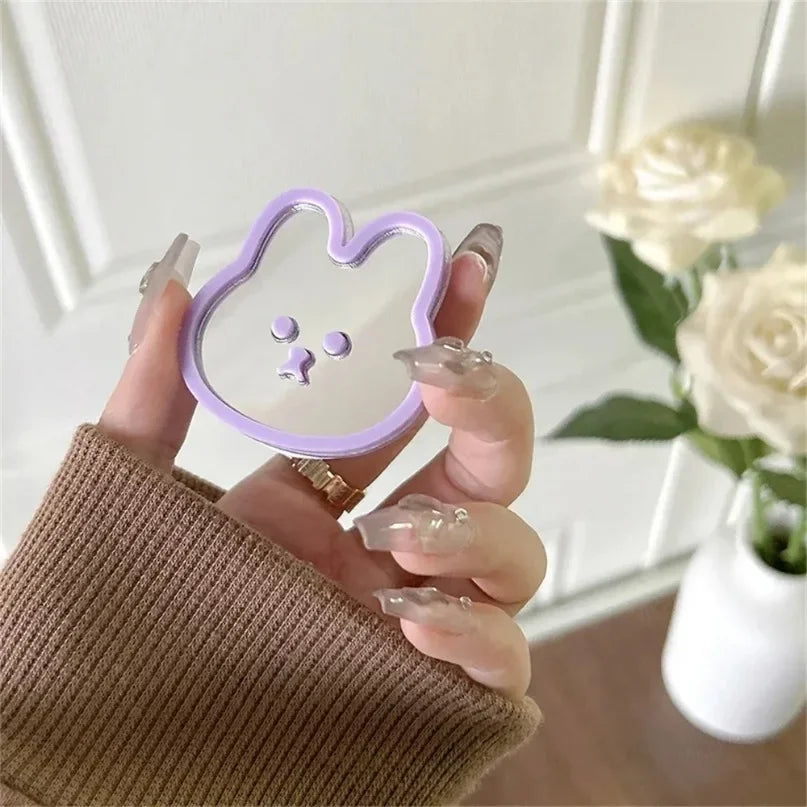 Cute Rabbit Mirror Phone Grip Stand – Universal Smartphone Mount Phone Grip Stand Richie's