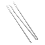 3-Piece Stainless Steel Long Handle Fruit & Dessert Forks Dessert Fork Set Richie's
