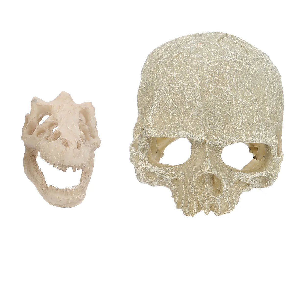 2-Pack Skull Resin Aquarium Ornaments | Fish Tank Decor Aquarium Ornament Richie's Default Title